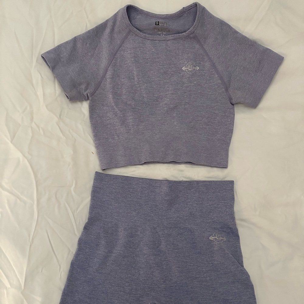 Lavender Gym Workout Set